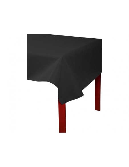 Mantel pronappe spunbond polipropileno repelente al agua reciclable 100% color negro rollo ancho 1,20 mt