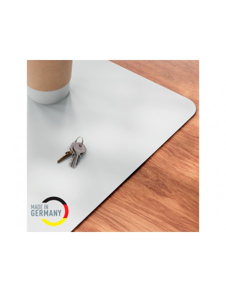 Alfombrilla de escritorio leitz piel reciclada color gris claro 700x360 mm Alfombrilla de escritorio leitz piel reciclada color gris claro 700x360 mm