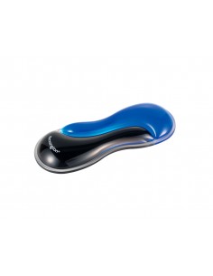 Reposamuñecas kensington duo gel para raton/trackball slim color negro/azul 192x72x22 mm