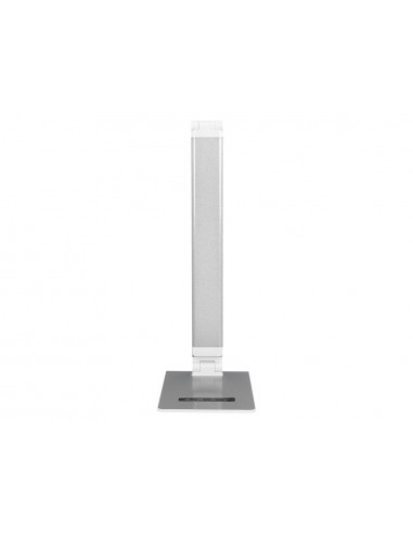 Lampara de escritorio q-connect sirio led 13w 800 lmtactil 3 niveles de color brillo regulable color plata