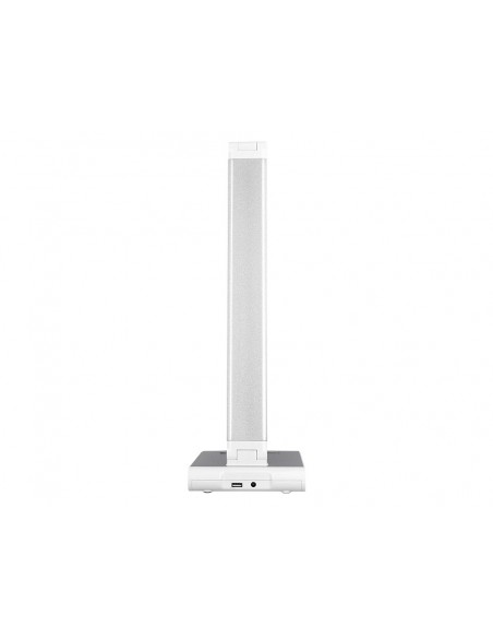 Lampara de escritorio q-connect sirio led 13w 800 lmtactil 3 niveles de color brillo regulable color plata