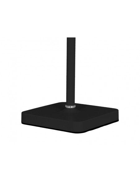 Lampara de escritorio q-connect nova led 2w 200 lm metalica tactil recargable usb-c color negro Lampara de escritorio q-connect nova led 2w 200 lm metalica tactil recargable usb-c color negro