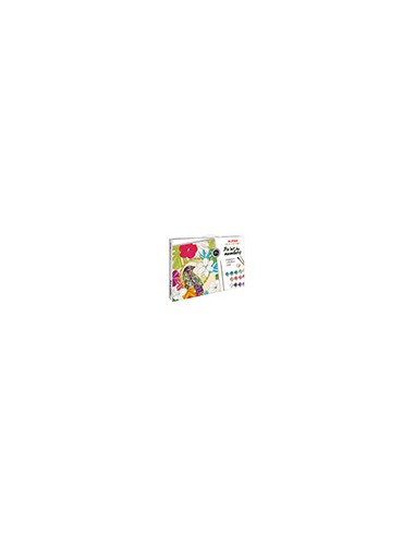 Juego alpino didactico pinta por numero alpino tropical