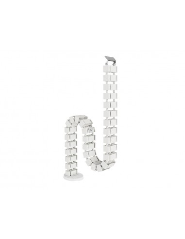 Organizador de cables fellowes extensible para escritorio longitud 1,3 m color blanco
