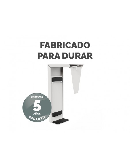 Soporte para cpu fellowes para uso debajo mesa color blanco
