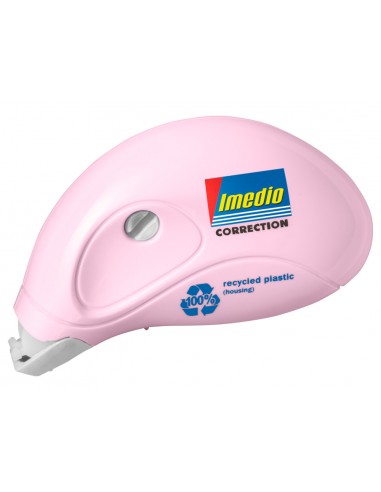 Corrector imedio cinta mini 5 mm x 6 mt pastel blister de 2 unidades