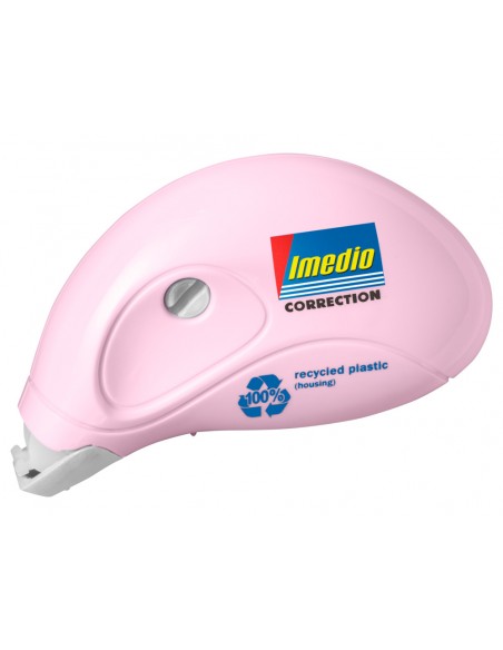 Corrector imedio cinta mini 5 mm x 6 mt pastel blister de 2 unidades