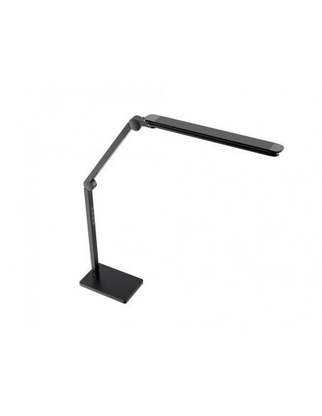 Lampara de escritorio cep alliance led con pinza y modulos giratorios color negro 180x115x950 mm
