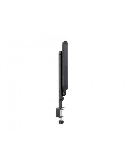 Lampara de escritorio cep alliance led con pinza y modulos giratorios color negro 180x115x950 mm