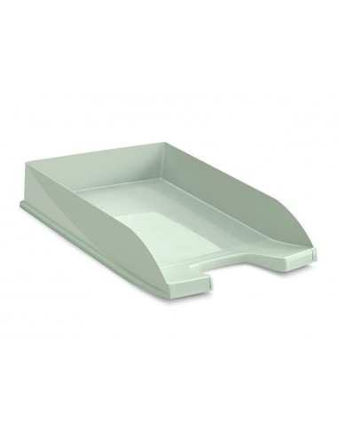 Bandeja sobremesa cep first plastico color verde salvia 350x255x65 mm