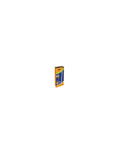 Boligrafo bic cristal glace plateado punta 1 mm