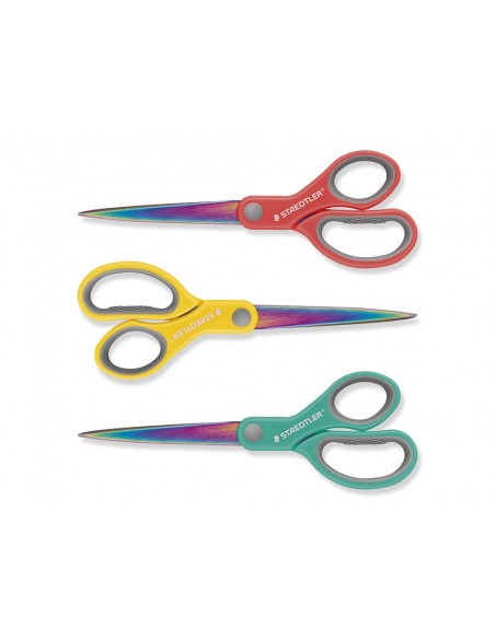 Tijeras staedtler norix 965 acero inoxidable mango ergonomico longitud 21 cm Tijeras staedtler norix 965 acero inoxidable mango ergonomico longitud 21 cm