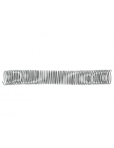 Espiral metalico q-connect 64 5:1 44mm 1,2mm caja de 25 unidades