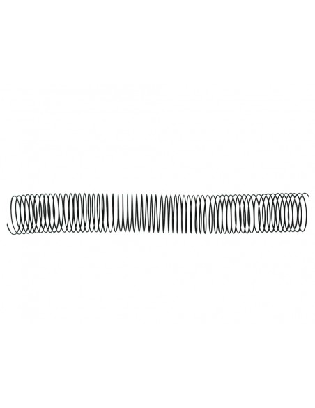 Espiral metalico q-connect 64 5:1 44mm 1,2mm caja de 25 unidades