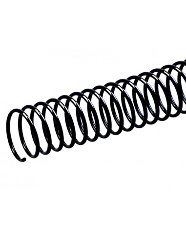 Espiral metalico q-connect 64 5:1 44mm 1,2mm caja de 25 unidades