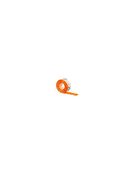 Etiquetas meto naranja fluor 32x19 mm troqueladas adhesivo permanente rollo de 1000 unidades Etiquetas meto naranja fluor 32x19 mm troqueladas adhesivo permanente rollo de 1000 unidades