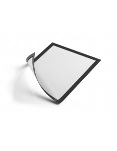 Marco porta anuncios durable duraframe magnetico din a4 color plata