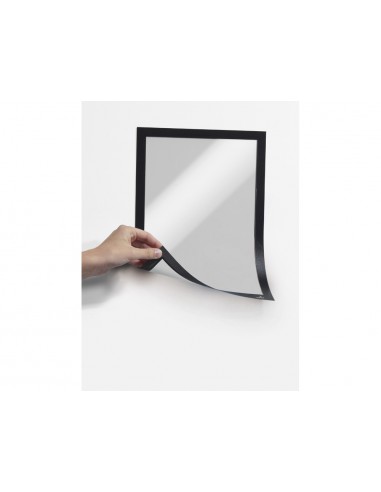 Marco porta anuncios durable duraframe magnetico din a4 color plata