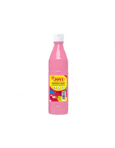 Tempera liquida jovi rosa botella de 500 ml