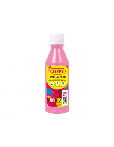 Tempera liquida jovi rosa botella de 250 ml