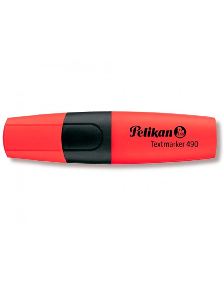 Rotulador pelikan fluorescente textmarker 490 rojo Rotulador pelikan fluorescente textmarker 490 rojo