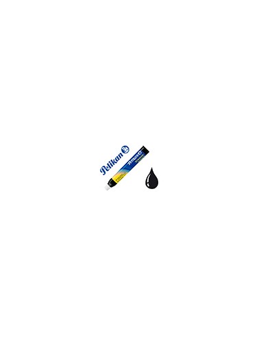 Tinta china pelikan negro cargador 9 ml blister de 1 unidad