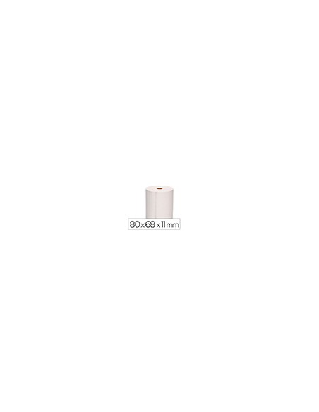 Rollo sumadora q-connect termico 80x68x11 mm 58 gr sin bisfenol a