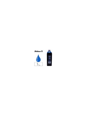 Tinta tampon pelikan azul bote 1 litro
