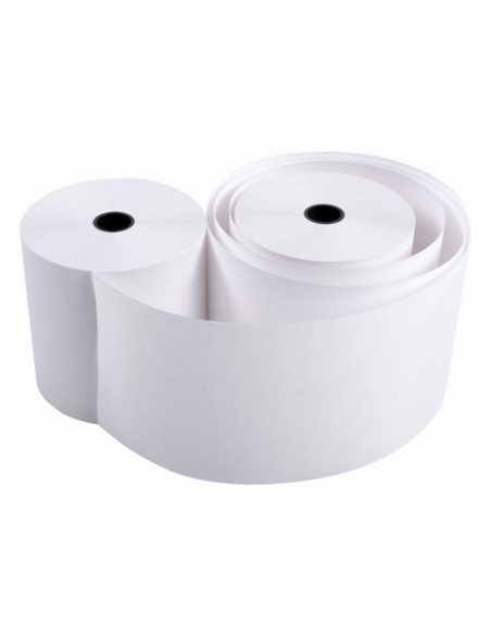 Rollo sumadora q-connect electro 75 mm ancho x 65 mm diametro sin bisfenol a
