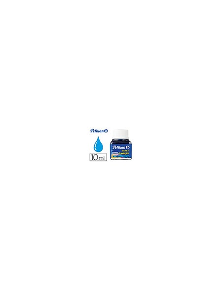 Tinta china pelikan azul cobalto bote de 10 ml