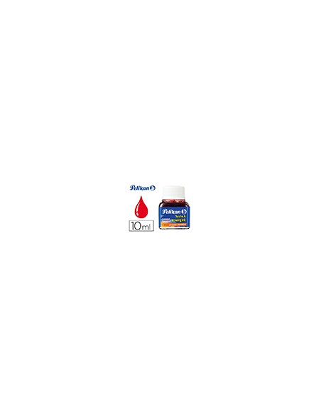 Tinta china pelikan bermellon bote de 10 ml
