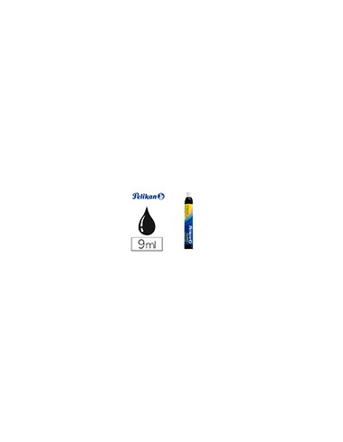 Tinta china pelikan negra cargador 9 ml