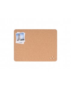 Tablero corcho sin marco bi-office eco doble cara 400x300 mm