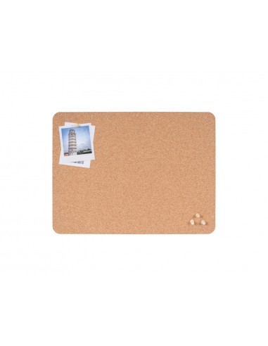Tablero corcho sin marco bi-office eco doble cara 400x300 mm