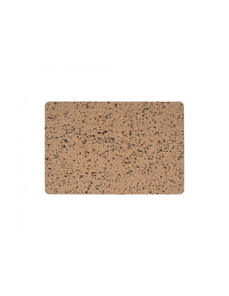 Tablero corcho sin marco bi-office eco doble cara con goma eva negra 600x400 mm