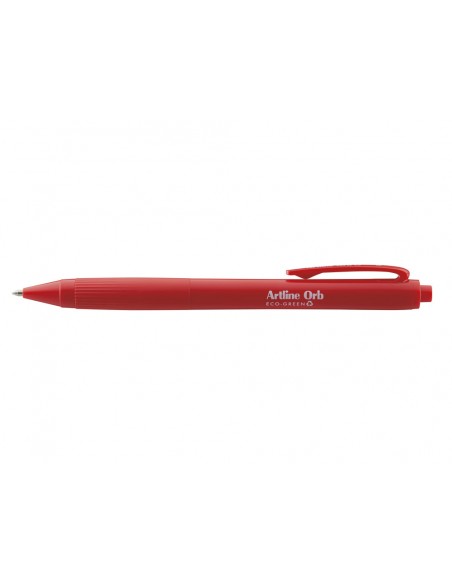 Boligrafo artline orb eco green retractil 1 mm rojo Boligrafo artline orb eco green retractil 1 mm rojo