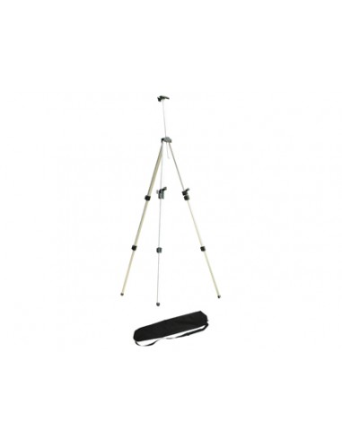 Caballete pintor liderpapel aluminio soporte para lienzo de 94 cm con bolsa transporte 98x91x180 cm