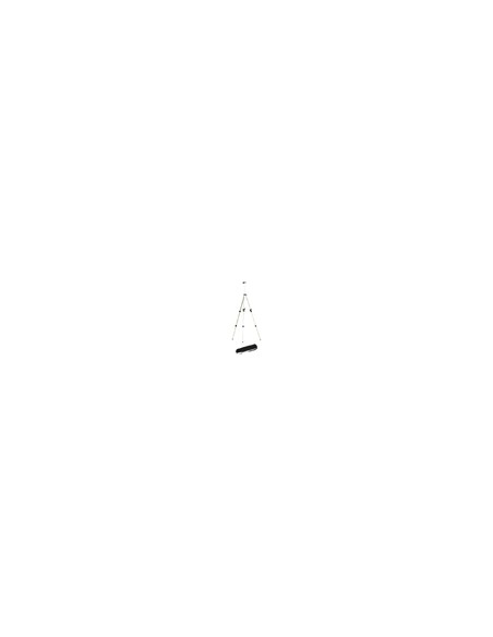 Caballete pintor liderpapel aluminio soporte para lienzo de 94 cm con bolsa transporte 98x91x180 cm