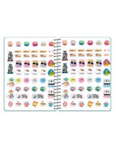 Agenda escolar liderpapel 26-27 espiral orietal dia pagina a6+ bilingue 80g papel fsc mix