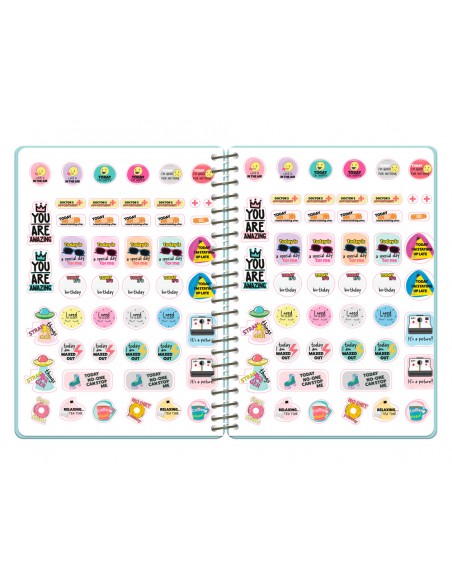 Agenda escolar liderpapel 26-27 espiral orietal dia pagina a6+ bilingue 80g papel fsc mix