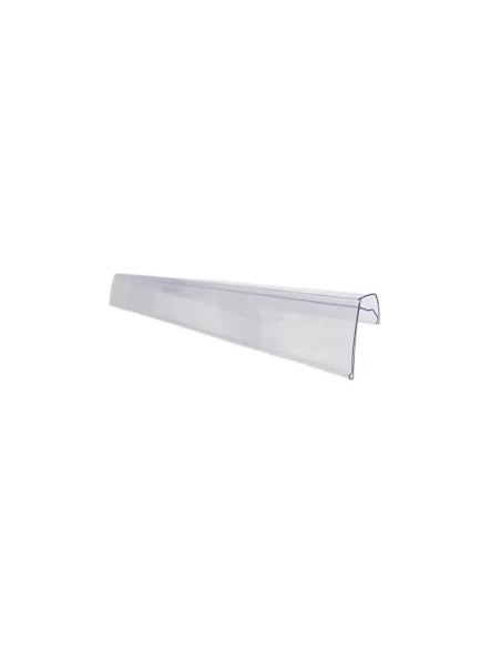 Soporte portaprecios q-connect para estanteria etiqueta 40x1000 mm transparente