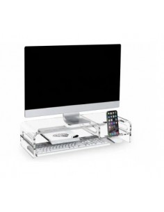 Soporte q-connect para monitor metacrilato 508x203x114 mm