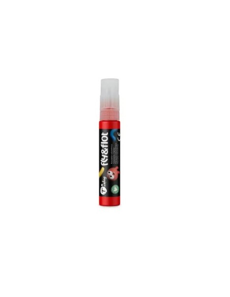Rotulador tcolors fly&flot efecto 3d volumetrico 25 ml color rojo
