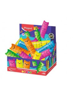 Rotulador maped fluorescente mini kawai