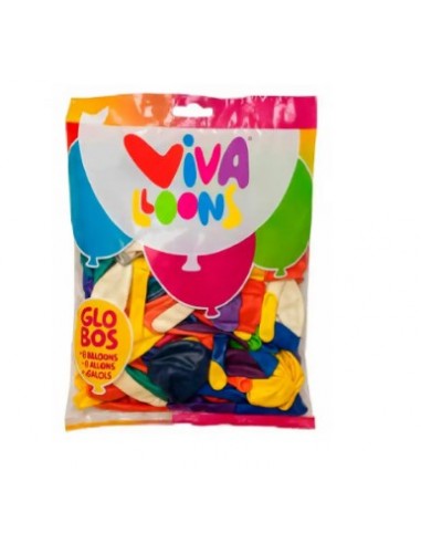 Globo 100% latex biodegradable vivalloons...