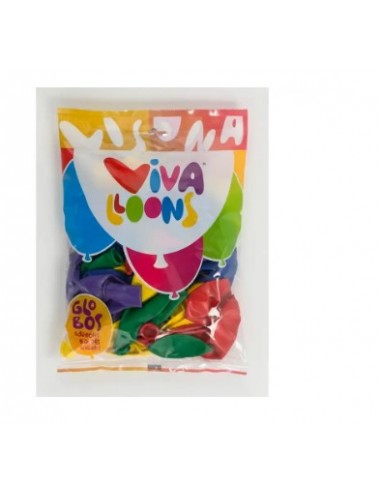 Globo 100% latex biodegradable vivalloons bolsa...