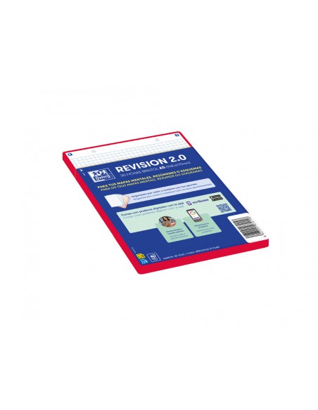 Ficha de revision oxford flashcards 2.0 148x210 mm 250 g cuadricula 5mm color rojo paquete de 30 unidades Ficha de revision oxford flashcards 2.0 148x210 mm 250 g cuadricula 5mm color rojo paquete de 30 unidades