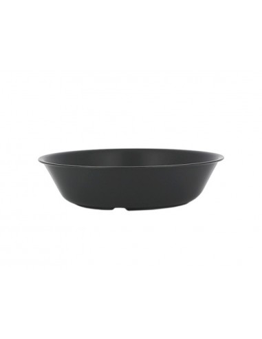 Plato polipropileno archivo 2000 hondo 17,8 cm diametro reutilizable e irrompible libre bpa color gris
