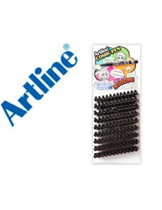 Rotulador artline calibrado microm. negro comic pen punta poliacetal resistente al agua exp. de 108 unidades stdas.