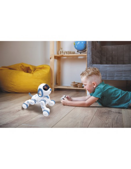 Robot inteligente lexibook perro puppy jr programable control gestual con mando a distancia